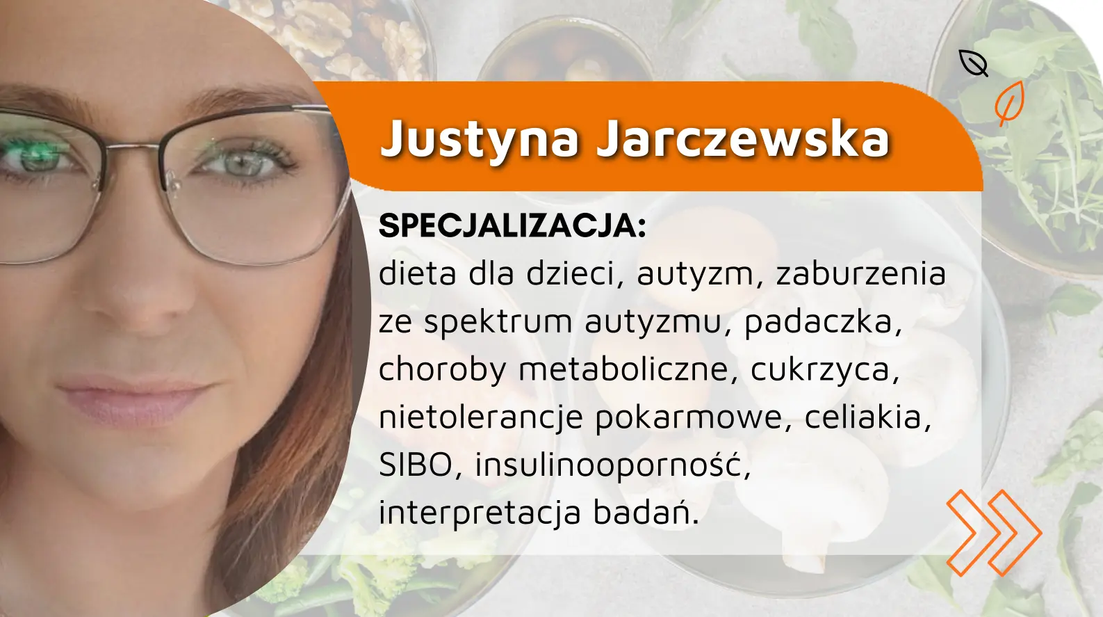 Dietetyk kliniczny mgr Justyna Jarczewska