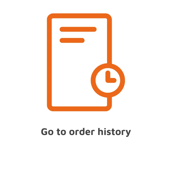 Go to order history.