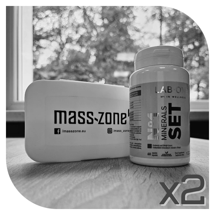 Zestaw Lab One  Minerals Set +  pill box mass-zone.eu (1 zestaw)