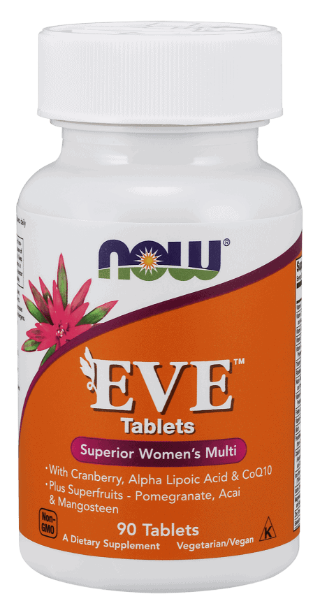 NOW FOODS Eve Multivitamin (Multiwitamina dla Kobiet) 90 Tabletek