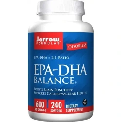 JARROW FORMULAS EPA-DHA Balance - 240 kapsułek żelowych
