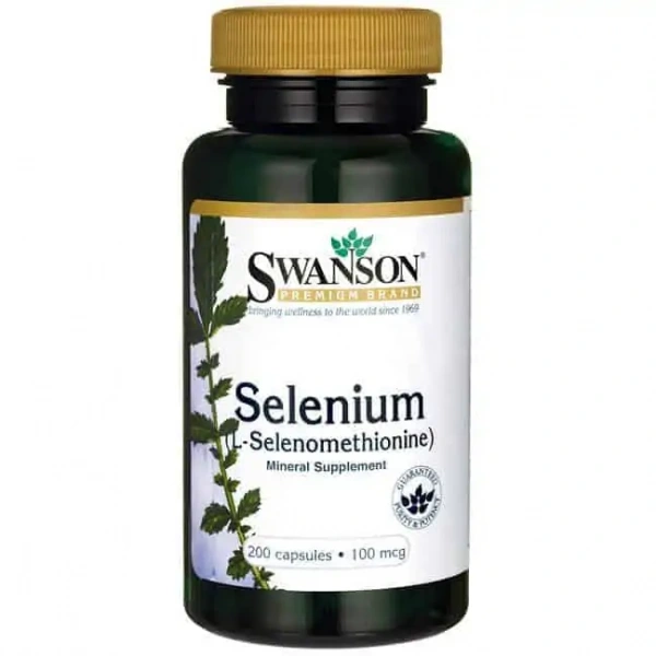 SWANSON Selenium (L-Selenomethionine) 100mcg - 200 caps
