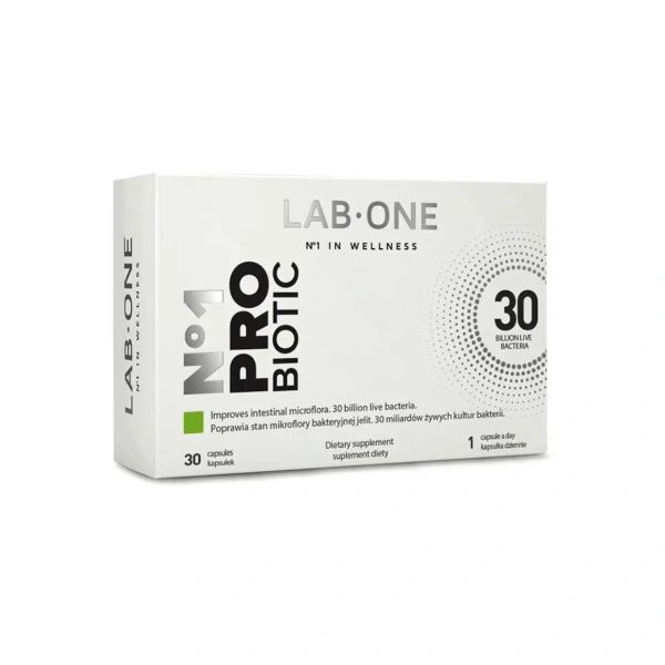 LAB ONE N°1 ProBiotic (Probiotyk) - 30 kapsułek wegańskich