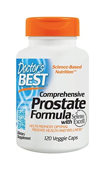 Doctor's Best Comprehensive Prostate Formula (Wsparcie Prostaty) - 120 kapsułek wegetariańskich