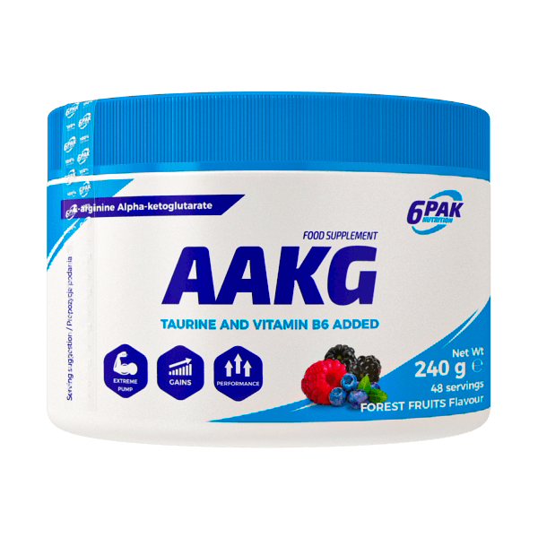 6PAK AAKG 240g o smaku owoców leśnych