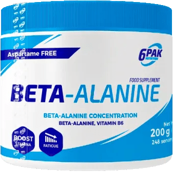 6PAK Beta Alanina 200g