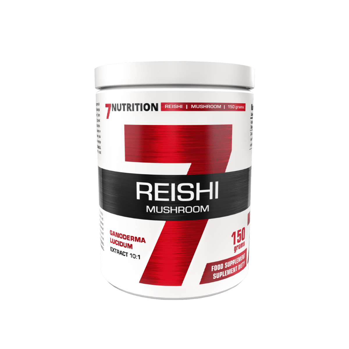 7Nutrition Mushroom REISHI (Ganoderma Lucidum) 10:1 150g w proszku