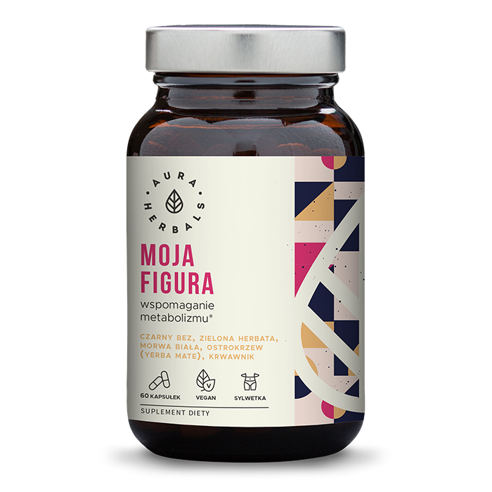 Aura Herbals Moja Figura 60 kapsułek wegańskich