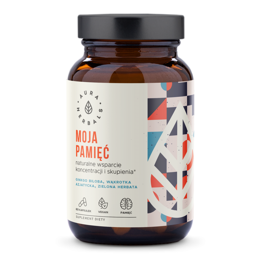 Aura Herbals Moja Pamięć, koncentracja i skupienie 60 kapsułek