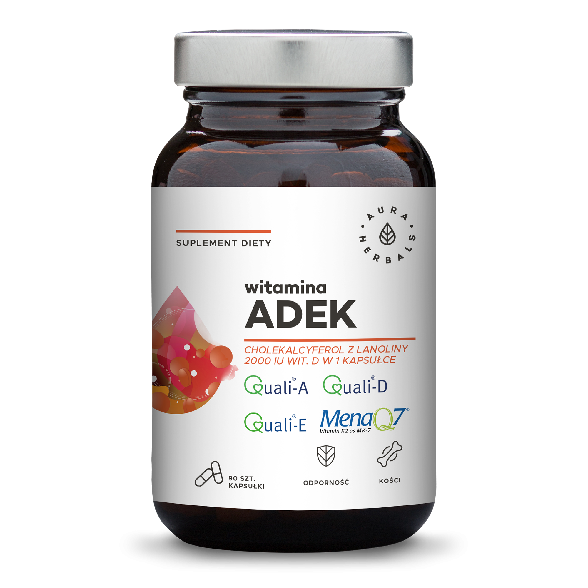Aura Herbals Witamina ADEK 90 kapsułek