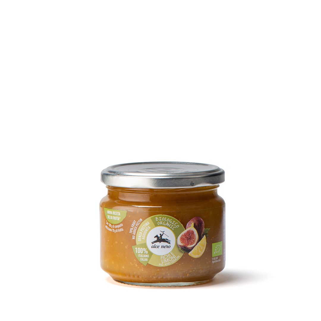 Alce nero mus figowo  cytrynowy bio 270 g