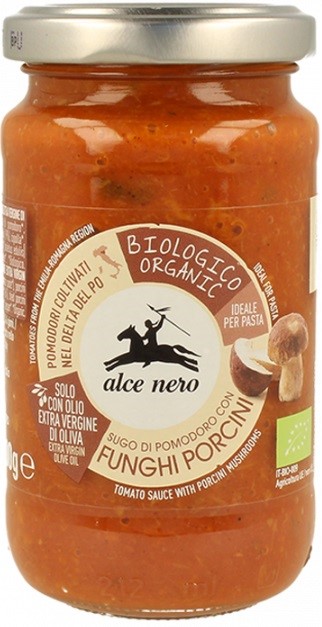 Alce nero sos pomidorowy z borowikami bio 200 g