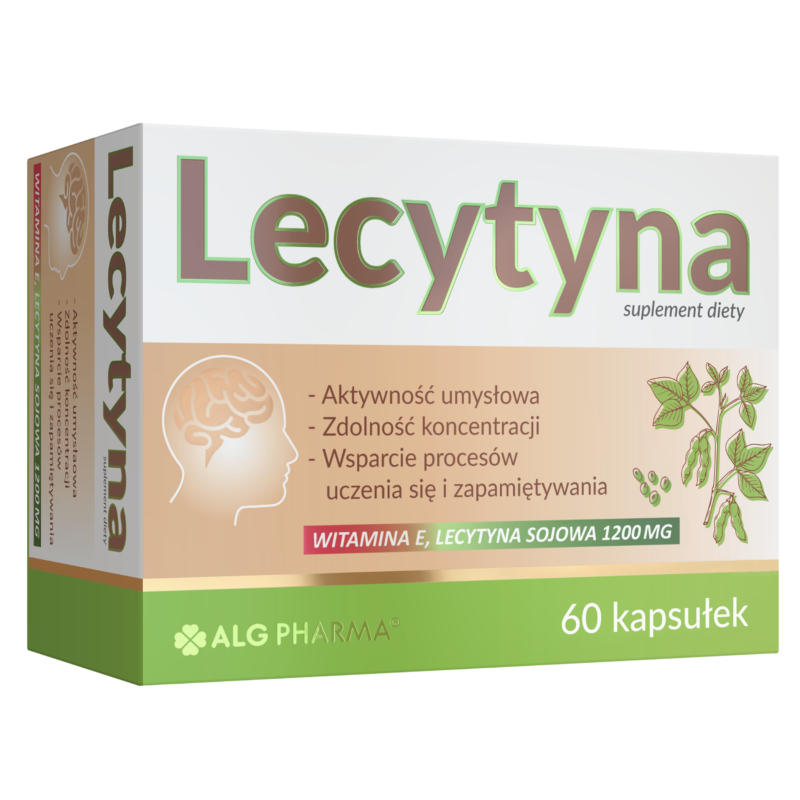 Alg Pharma Lecytyna 60 kapsułek