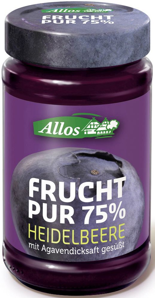 Allos mus jagodowy (75 % owoców) bio 250 g