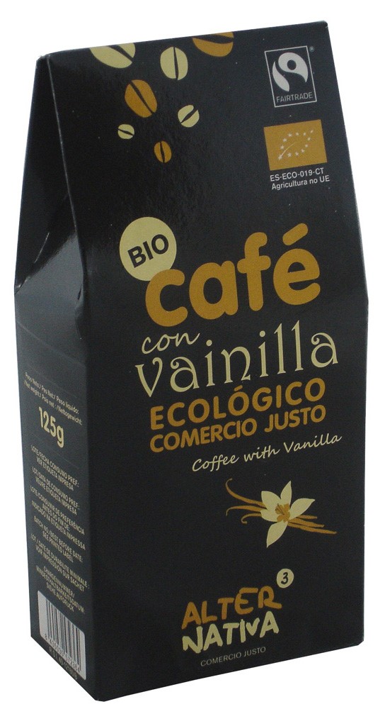 Alternativa kawa mielona arabica/robusta z wanilią fair trade bio 125 g