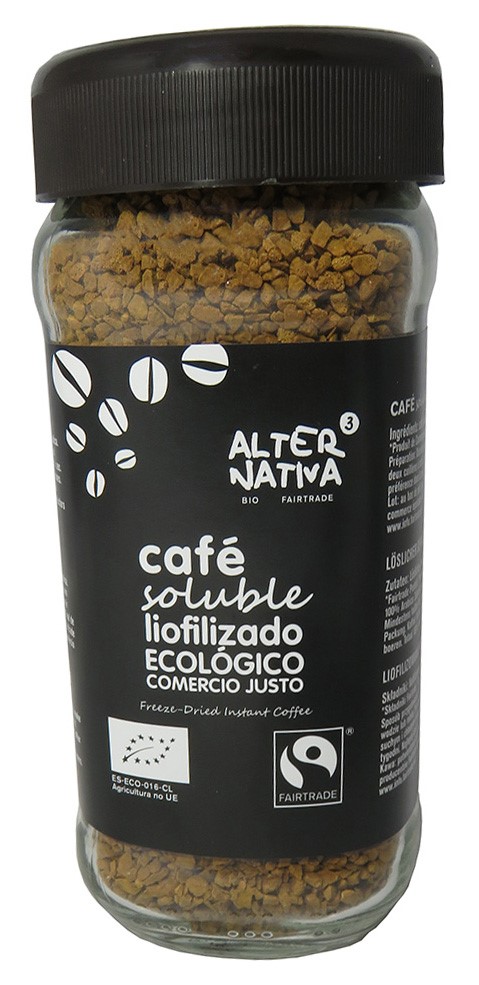 Alternativa kawa rozpuszczalna arabica 100 % fair trade bio 100 g