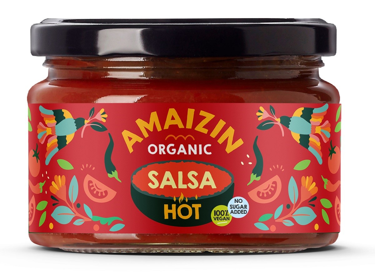 Amaizin sos salsa pikantny bezglutenowy bio 260 g