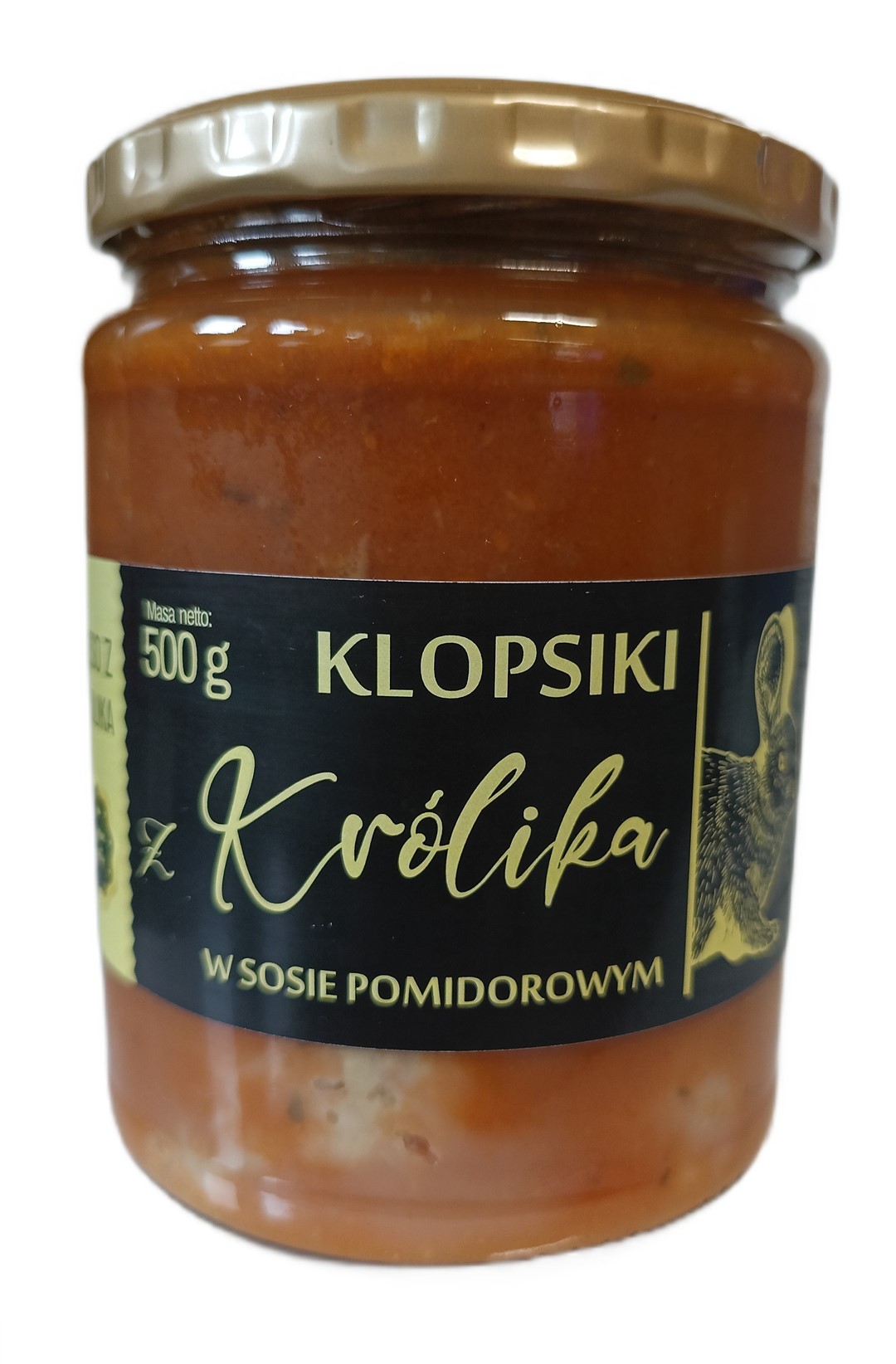 Amciu klopsiki z królika w sosie pomidorowym 500 g