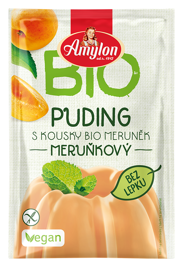 Amylon budyń morelowy bezglutenowy bio 40 g