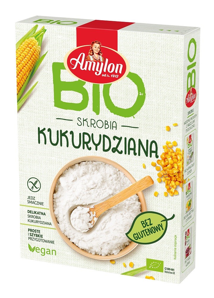 Amylon skrobia kukurydziana bezglutenowa bio 200 g