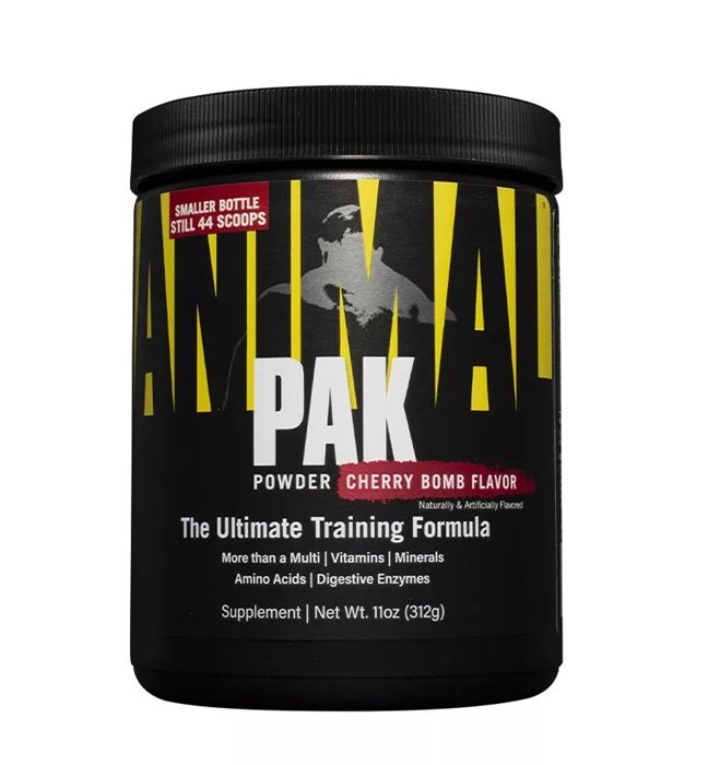 Universal Nutrition Animal Pak o smaku wiśniowo - jagodowym 312g