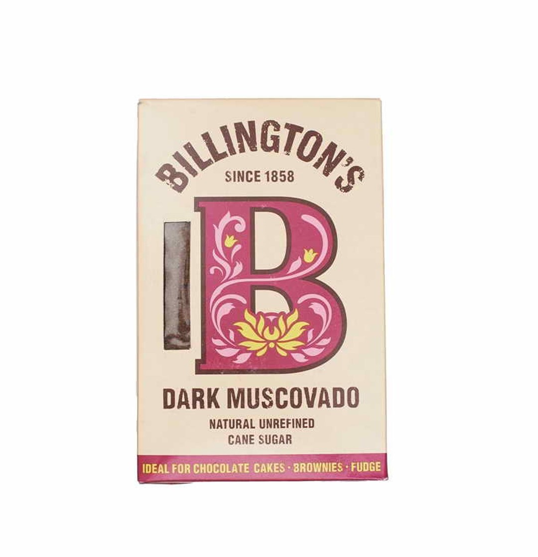 BILLINGTONS Cukier trzcinowy Muscovado ciemny 500 g