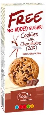 BOGUTTI Ciasteczka z 20 % czekolady B/C 135 g