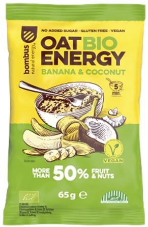 BOMBUS BIO Owsianka banan- kokos BEZGL. BIO 65 g