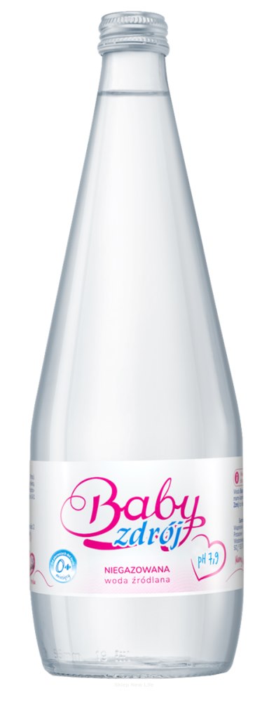 Baby Zdrój Woda Źródlana Niegazowana 700 ml