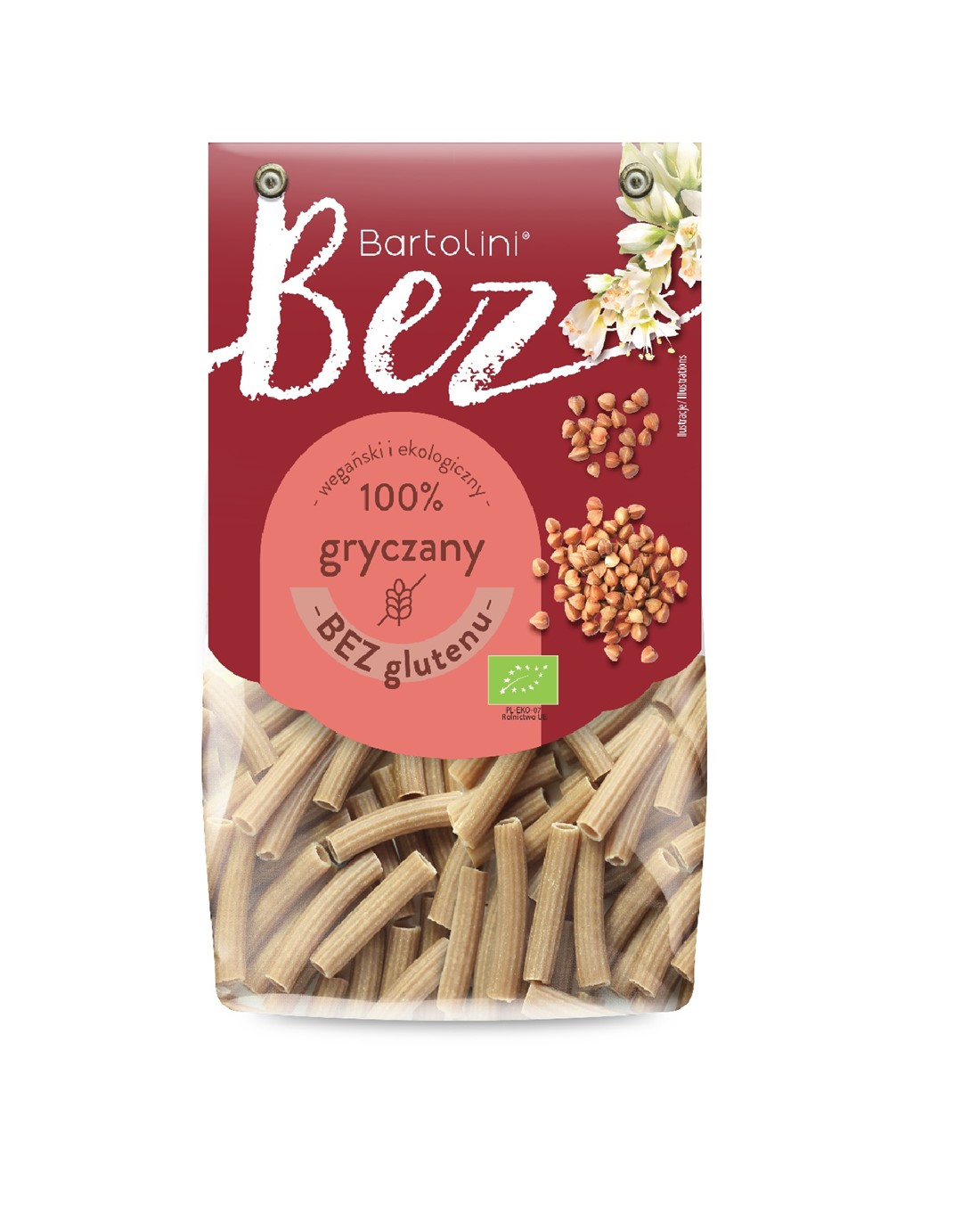 Bartolini makaron (gryczany) rurka maccheroni bezglutenowy bio 250 g