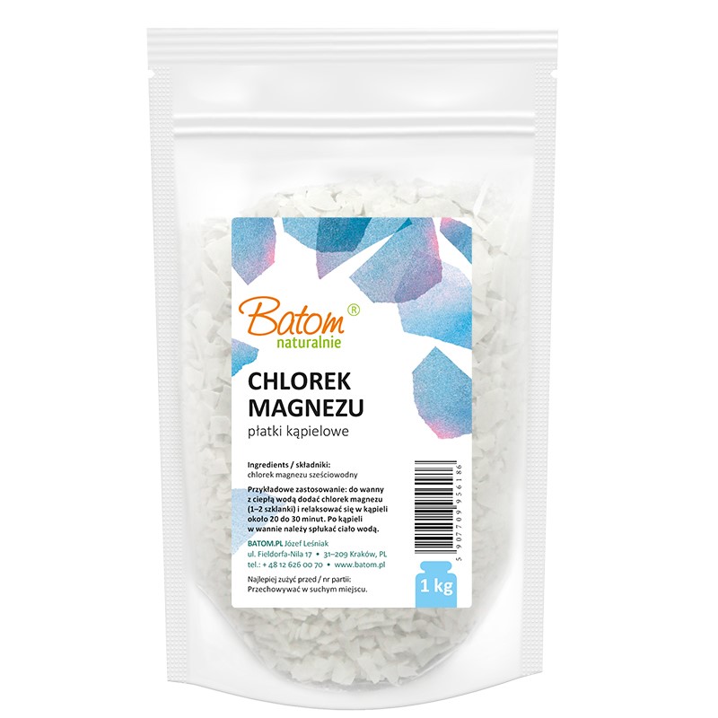 Batom płatki kąpielowe (chlorek magnezu) 1 kg