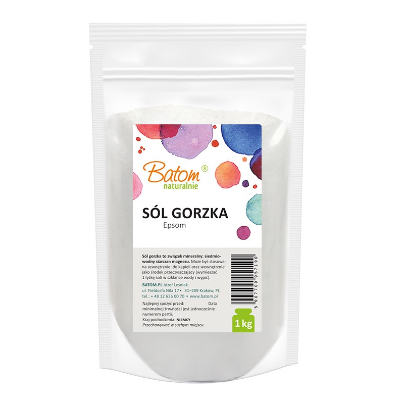Batom sól epsom (kąpielowa) 1 kg