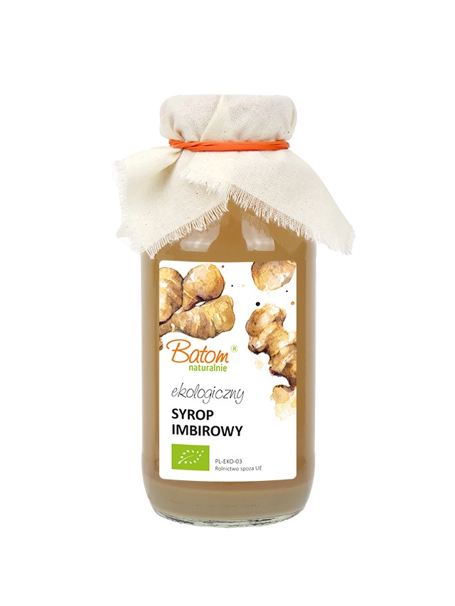 Batom syrop imbirowy bio 330 ml
