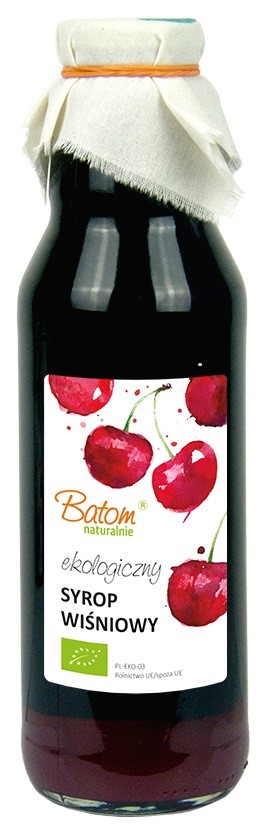 Batom syrop wiśniowy bio 750 ml