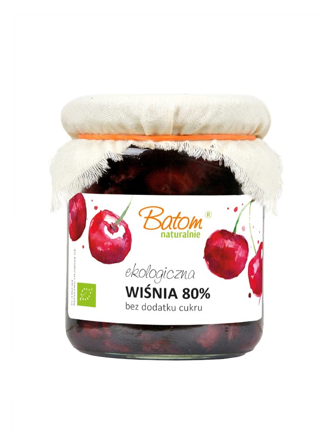 Batom wiśnia 80 % bio 260 g
