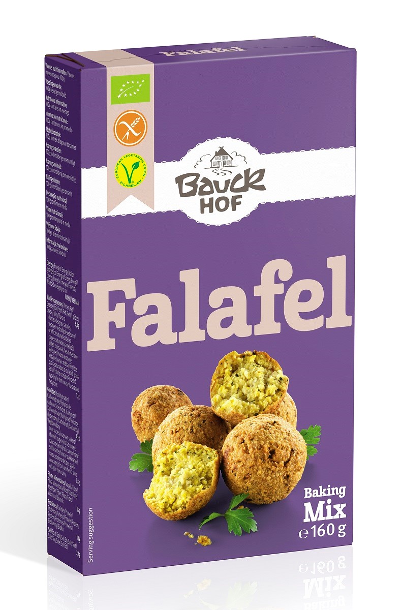 Bauck hof mieszanka na falafel bezglutenowa bio 160 g