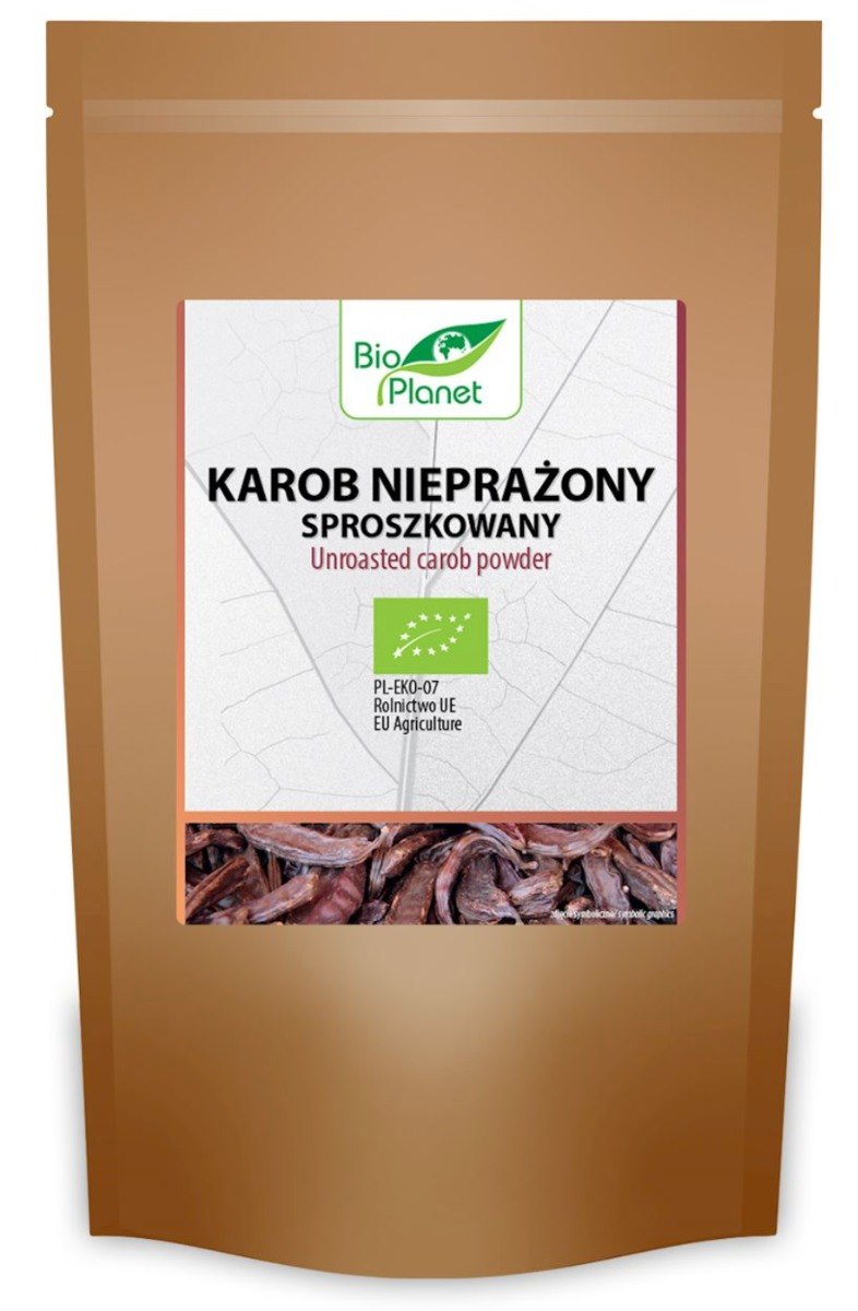 Bio Planet Karob Nieprażony Sproszkowany BIO 200 g