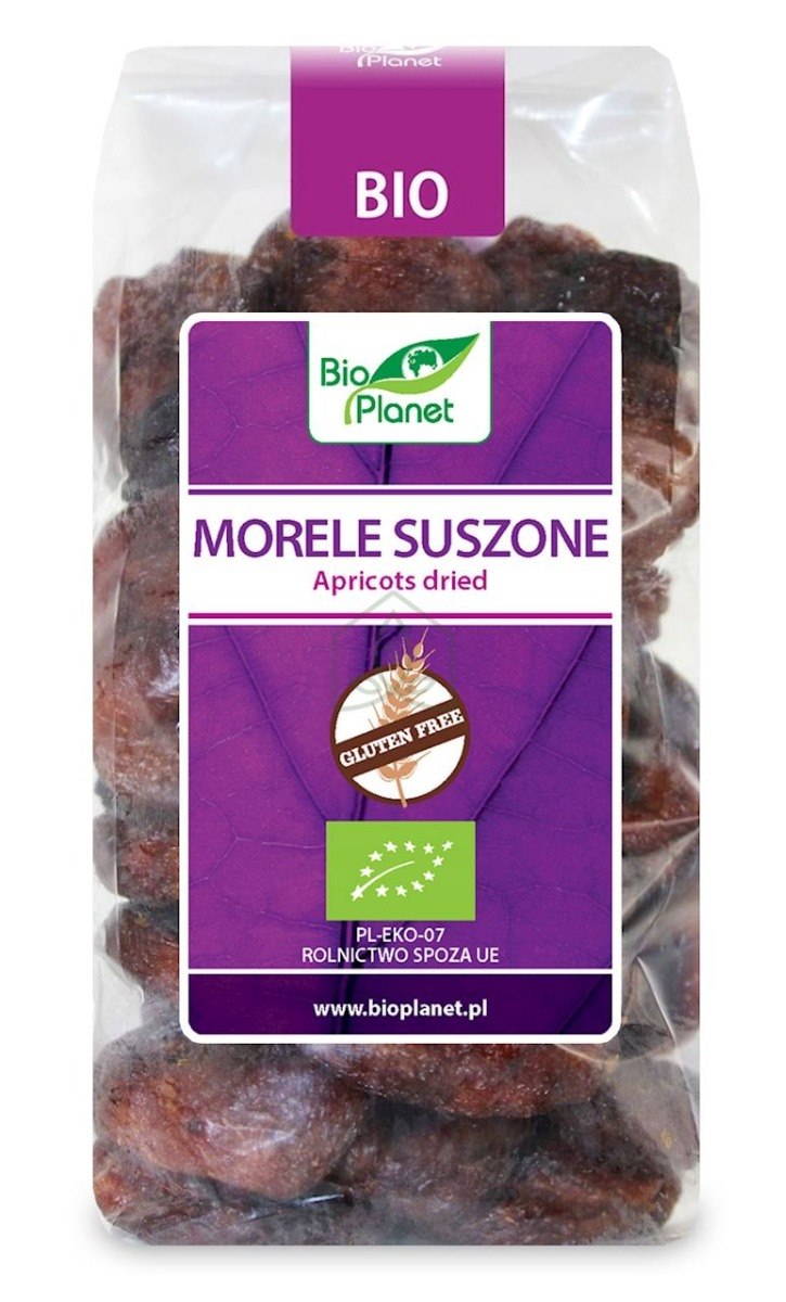 Bio Planet Morele Suszone Bezglutenowe BIO 400 g