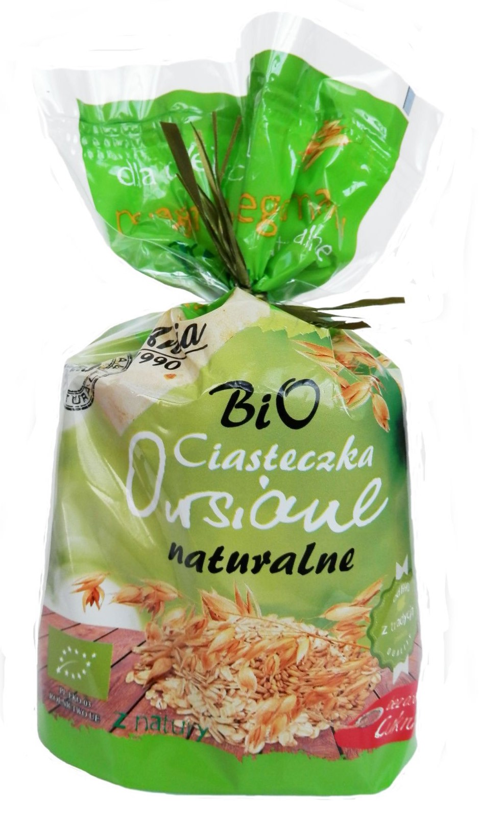 Bio ania ciastka owsiane naturalne bez dodatku cukrów bio 150 g