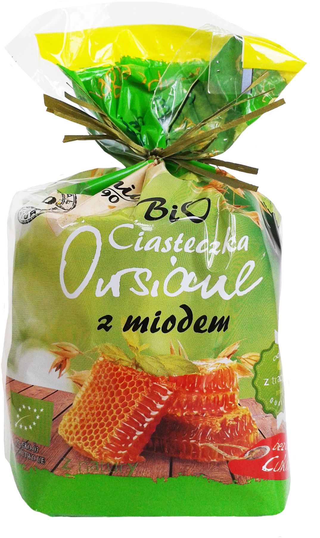 Bio ania ciastka owsiane z miodem bio 150 g