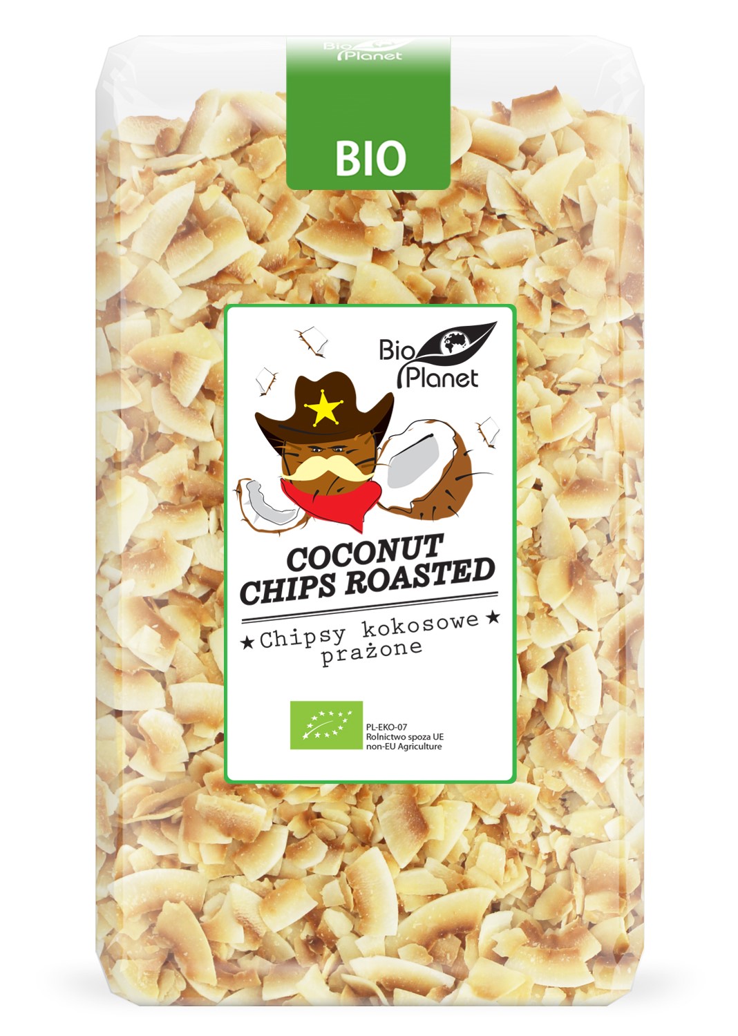Bio planet chipsy kokosowe prażone bio 400 g