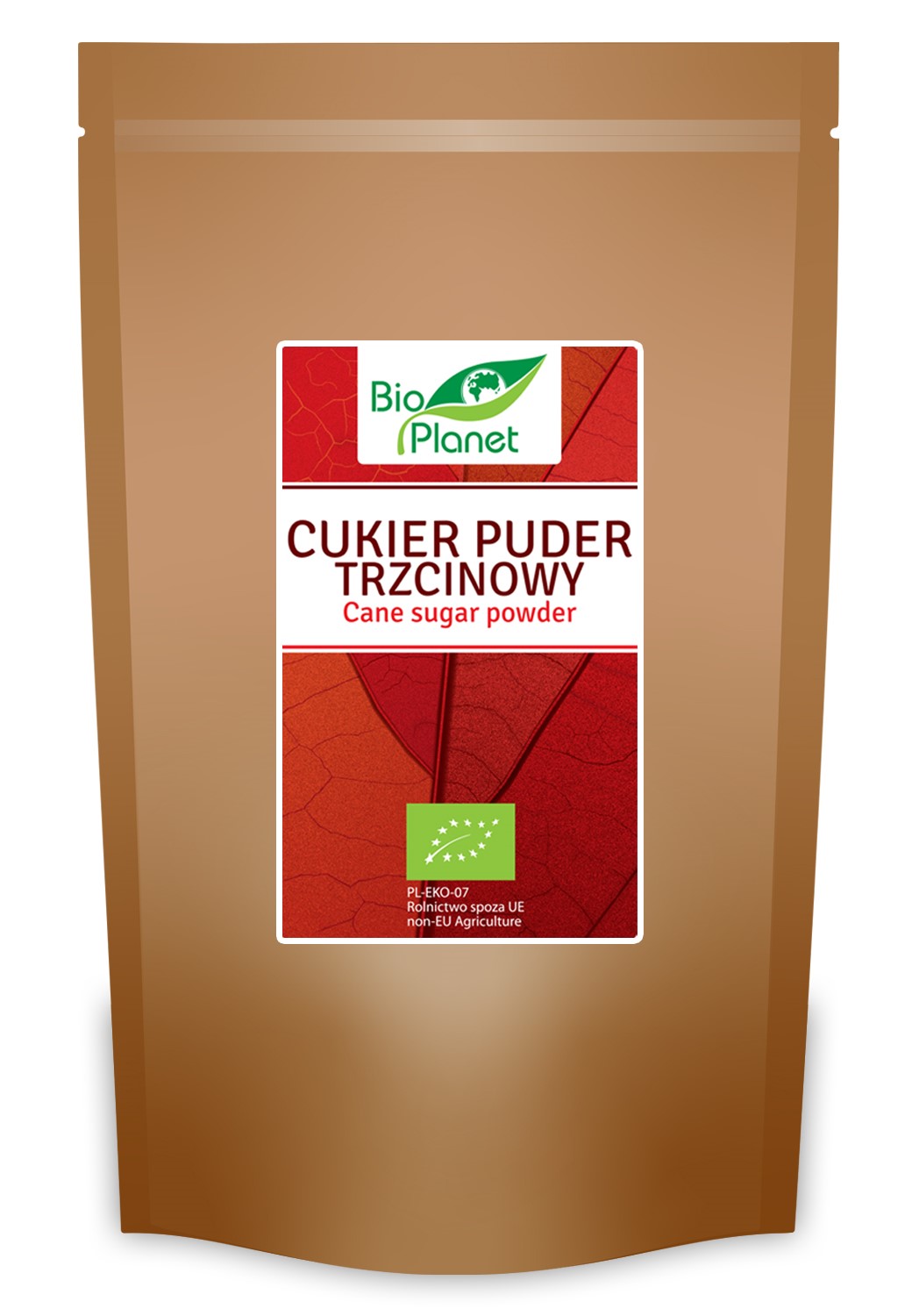 Bio planet cukier puder trzcinowy bio 300 g