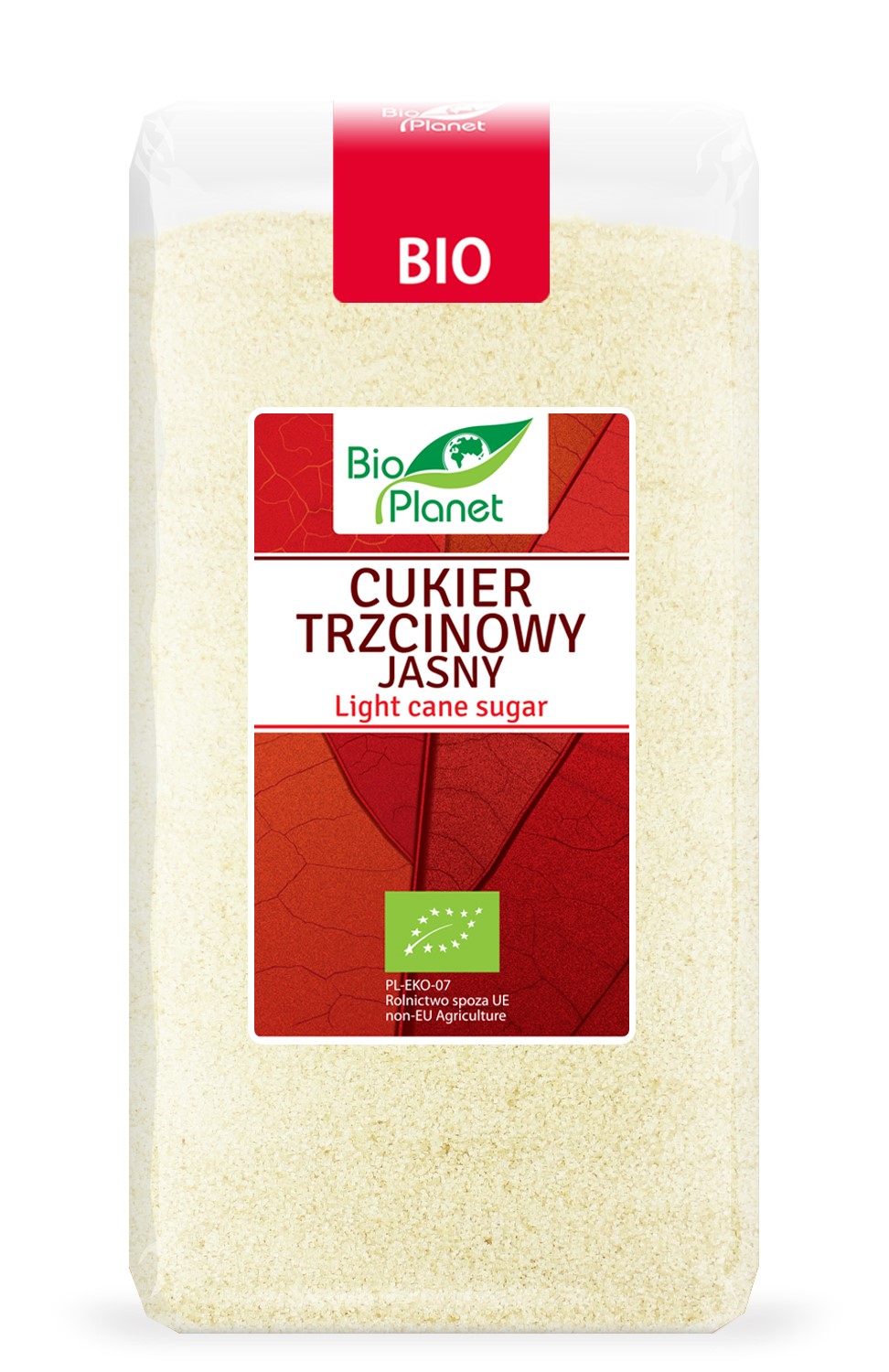 Bio planet cukier trzcinowy jasny bio 500 g