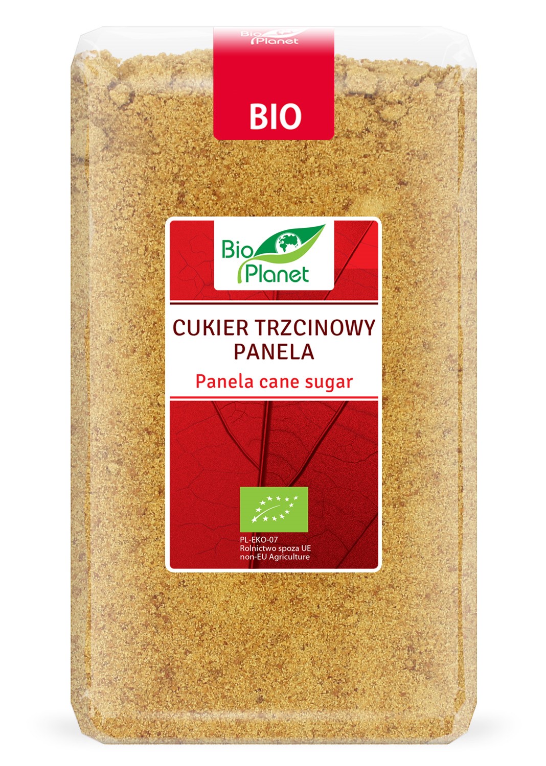 Bio planet cukier trzcinowy panela bio 1 kg