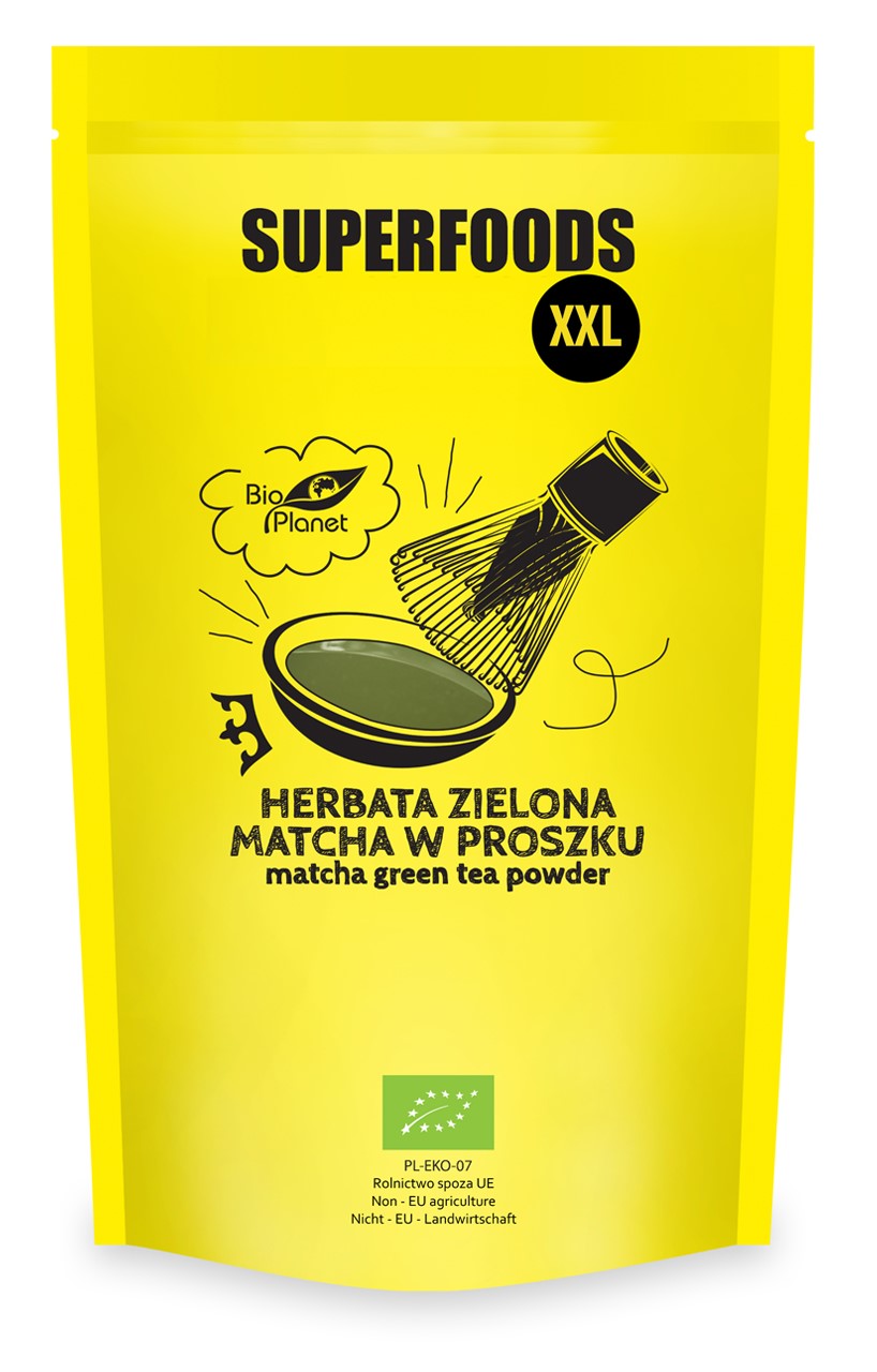 Bio planet herbata zielona matcha bio 500 g