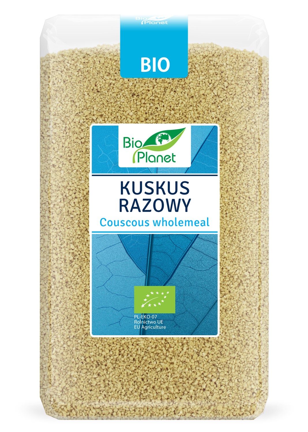 Bio planet kasza kuskus razowy bio 1 kg