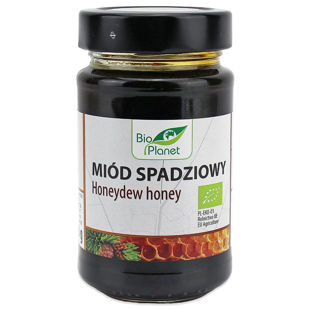 Bio planet miód spadziowy bio 300 g