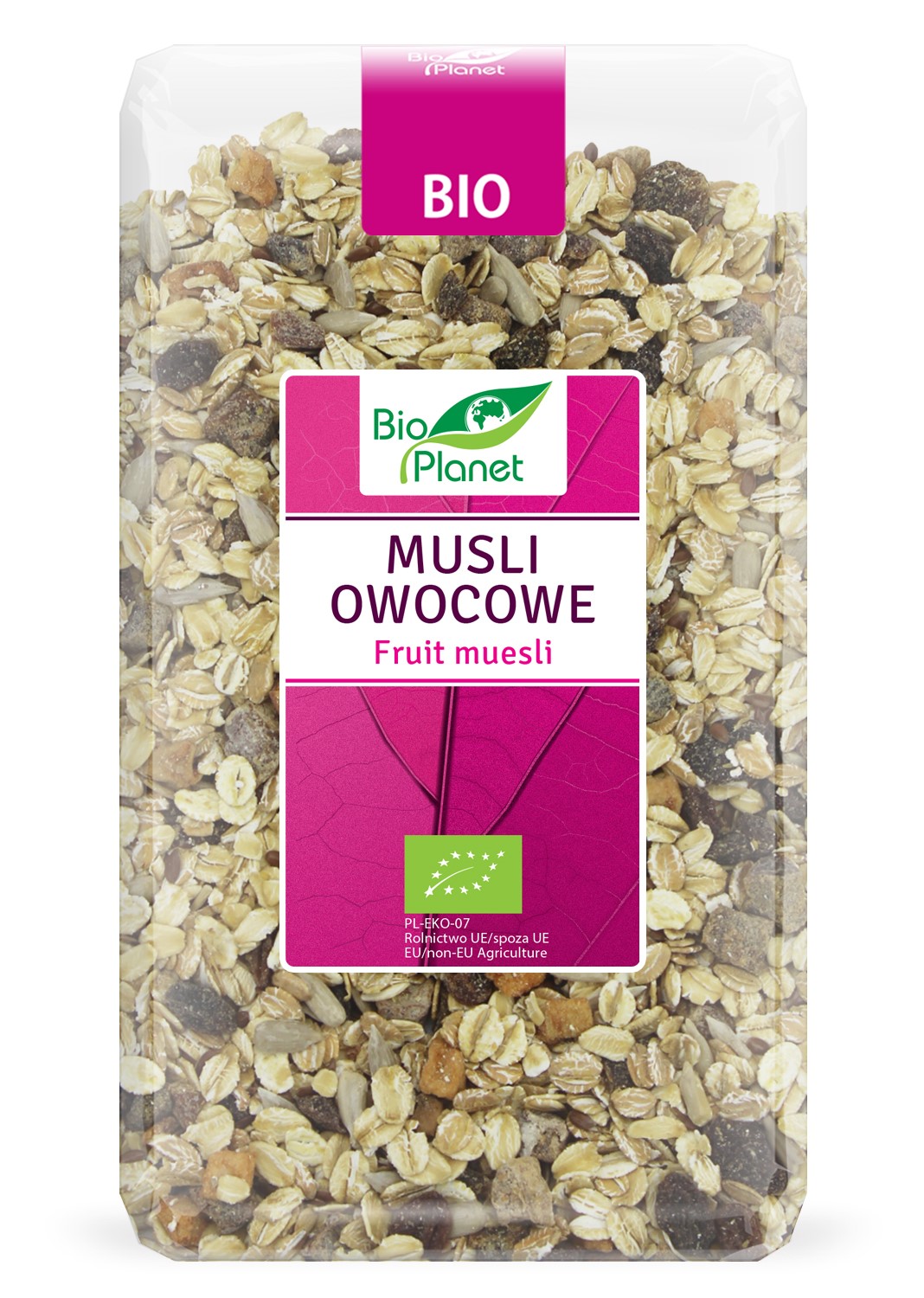 Bio planet musli owocowe bio 600 g
