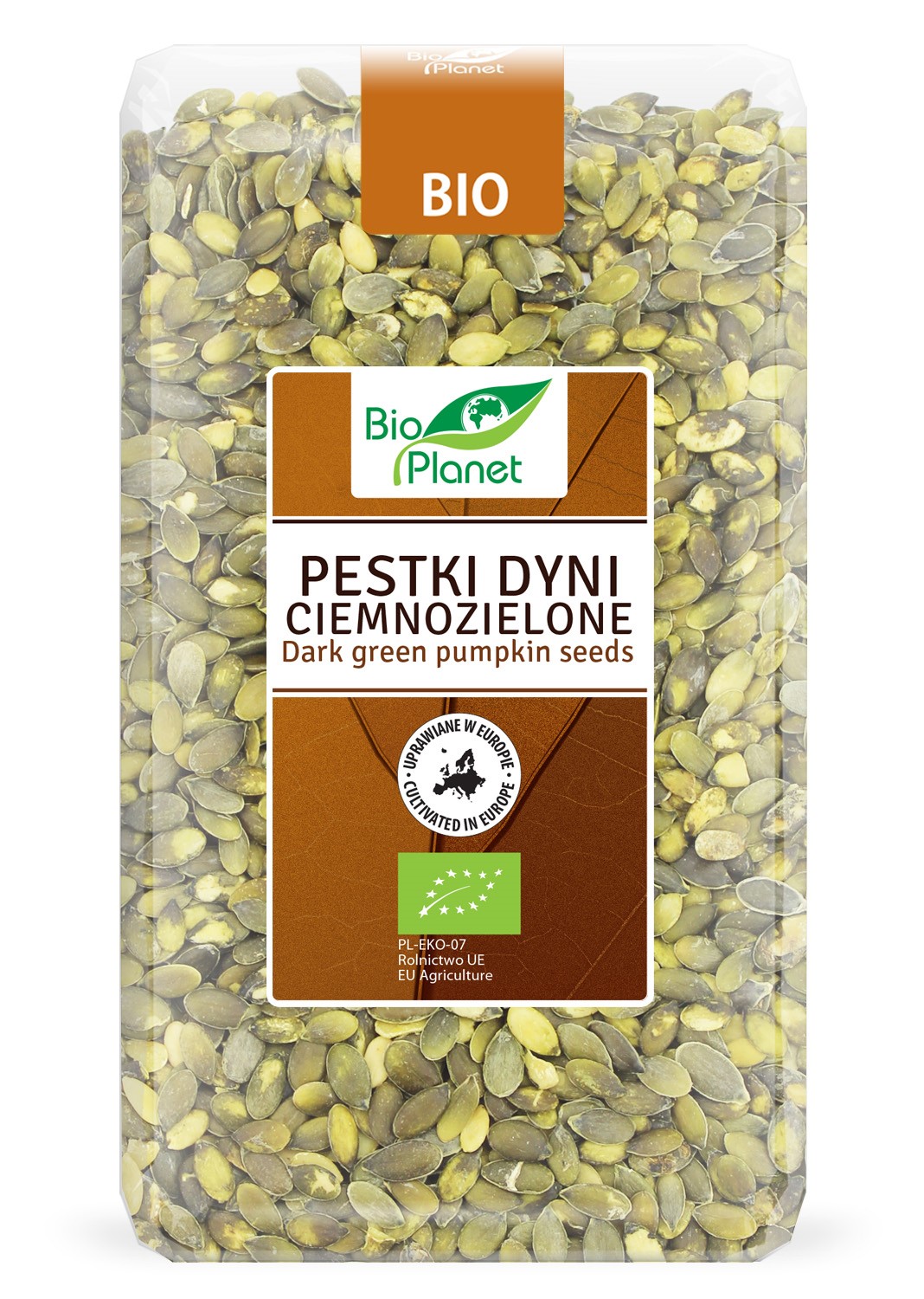 Bio planet pestki dyni ciemnozielone (uprawiane w europie) bio 1 kg