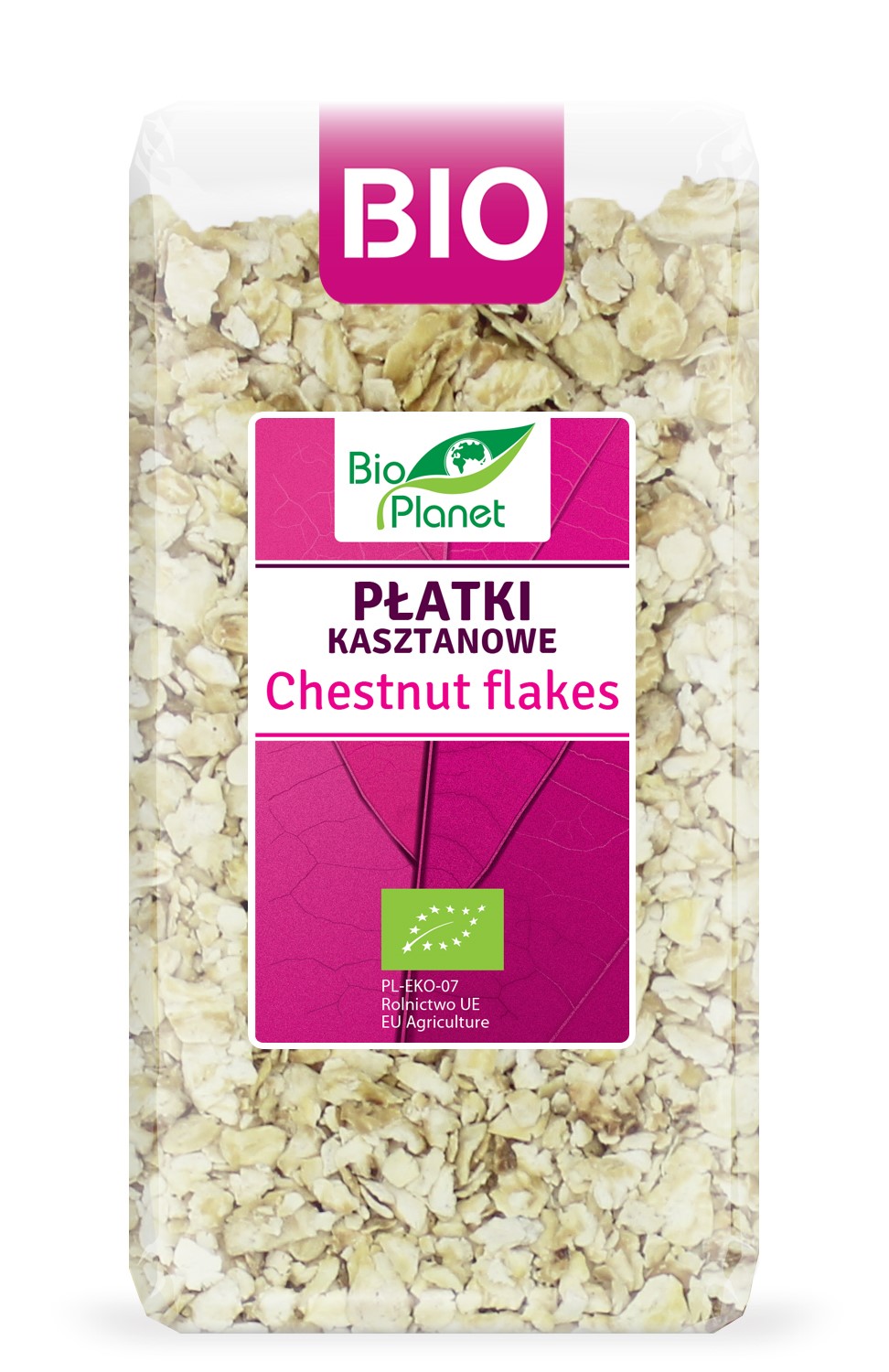 Bio planet płatki kasztanowe bio 300 g
